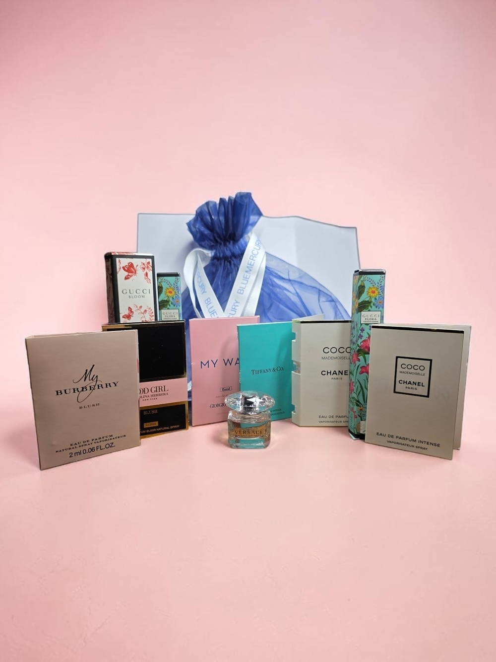 Assorted Designer Mini Perfume Bundle With Bag - NEW